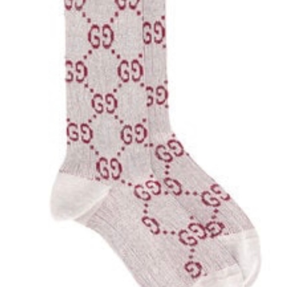gucci lurex interlocking g socks